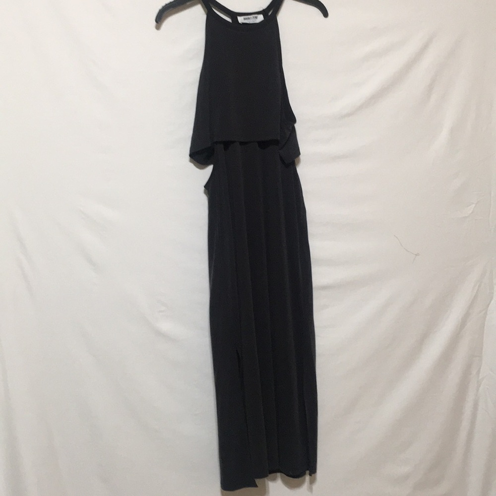 Dress with sides open